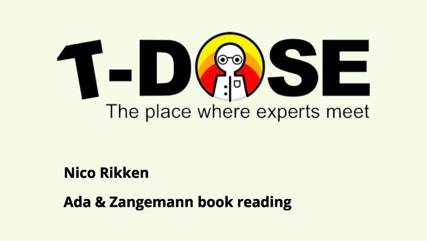 Nico Rikken - Ada & Zangemann book reading (in Dutch)
